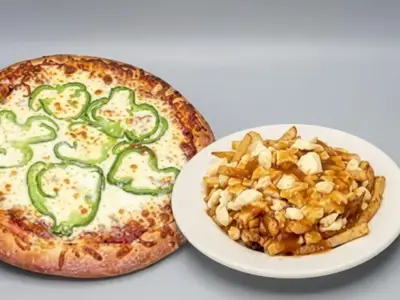 Combo C — Pizza Large 14" + large poutine