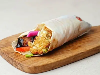 Pita / Wrap Mixed — Shish Taouk & Shawarma
