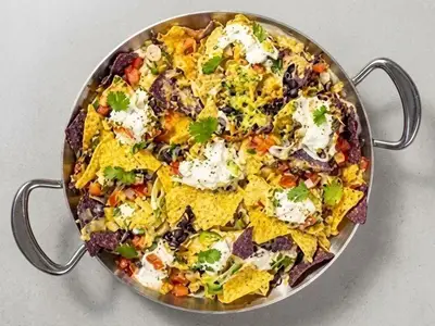Nachos Black beans